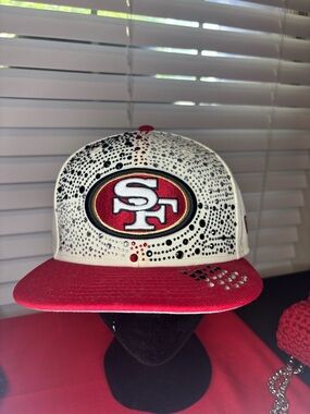 New Era 59FIFTY Fitted Hat - Cream & Black